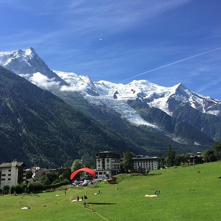 Appartement Terrasse sur le Mont Blanc à Chamonix Extérieur photo