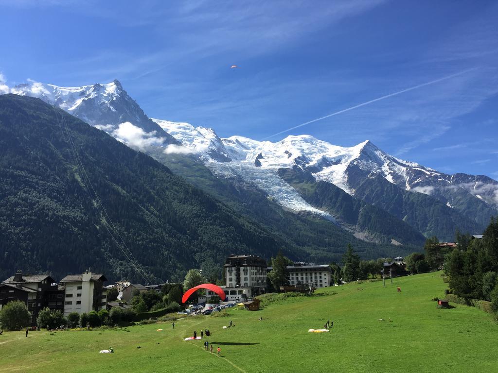 Appartement Terrasse sur le Mont Blanc à Chamonix Extérieur photo