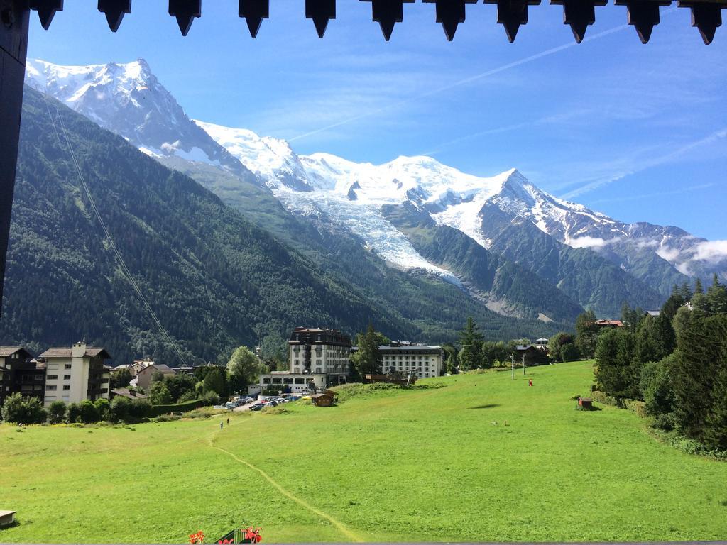 Appartement Terrasse sur le Mont Blanc à Chamonix Extérieur photo